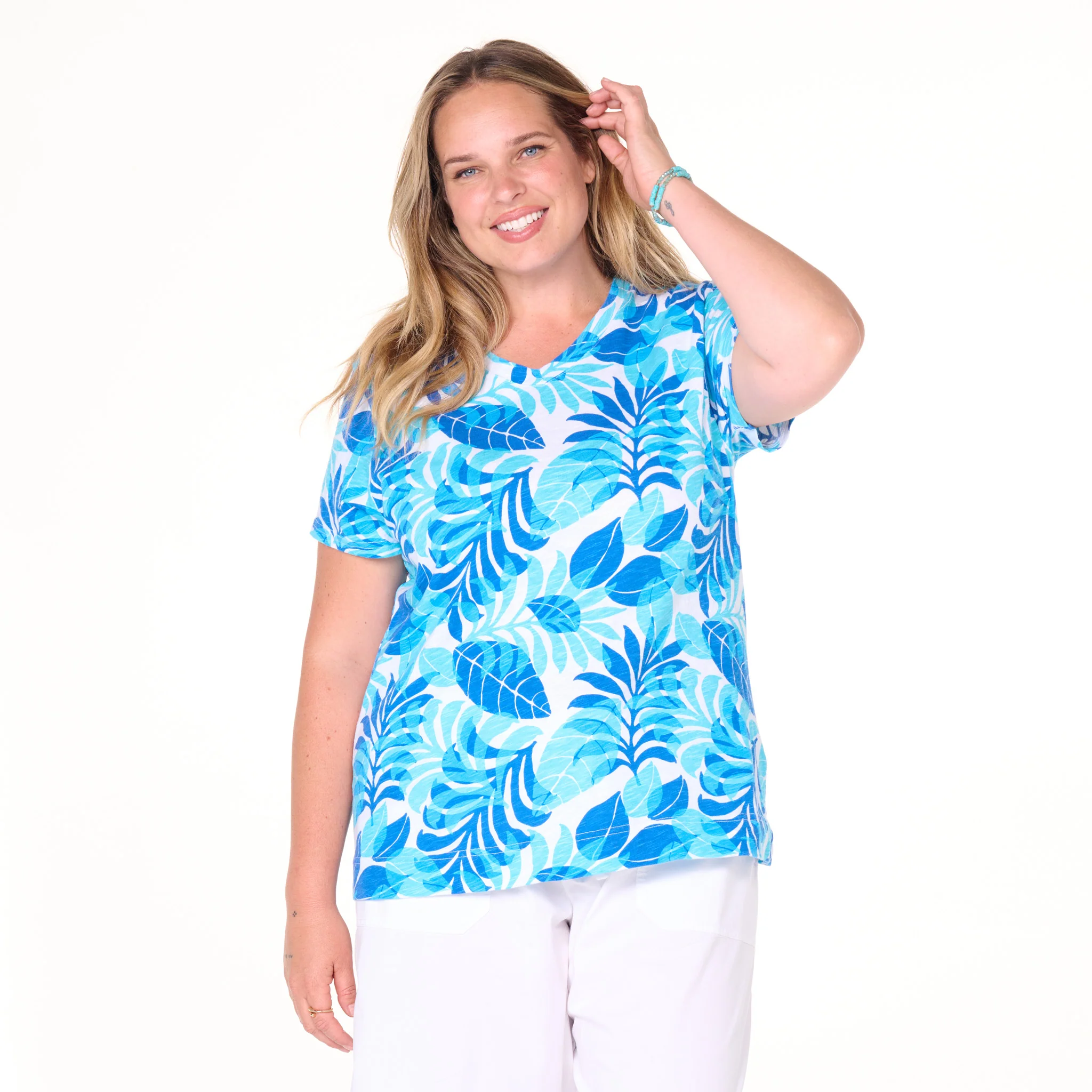 Fiji Palm Versatile T | Plus Size - Image 10