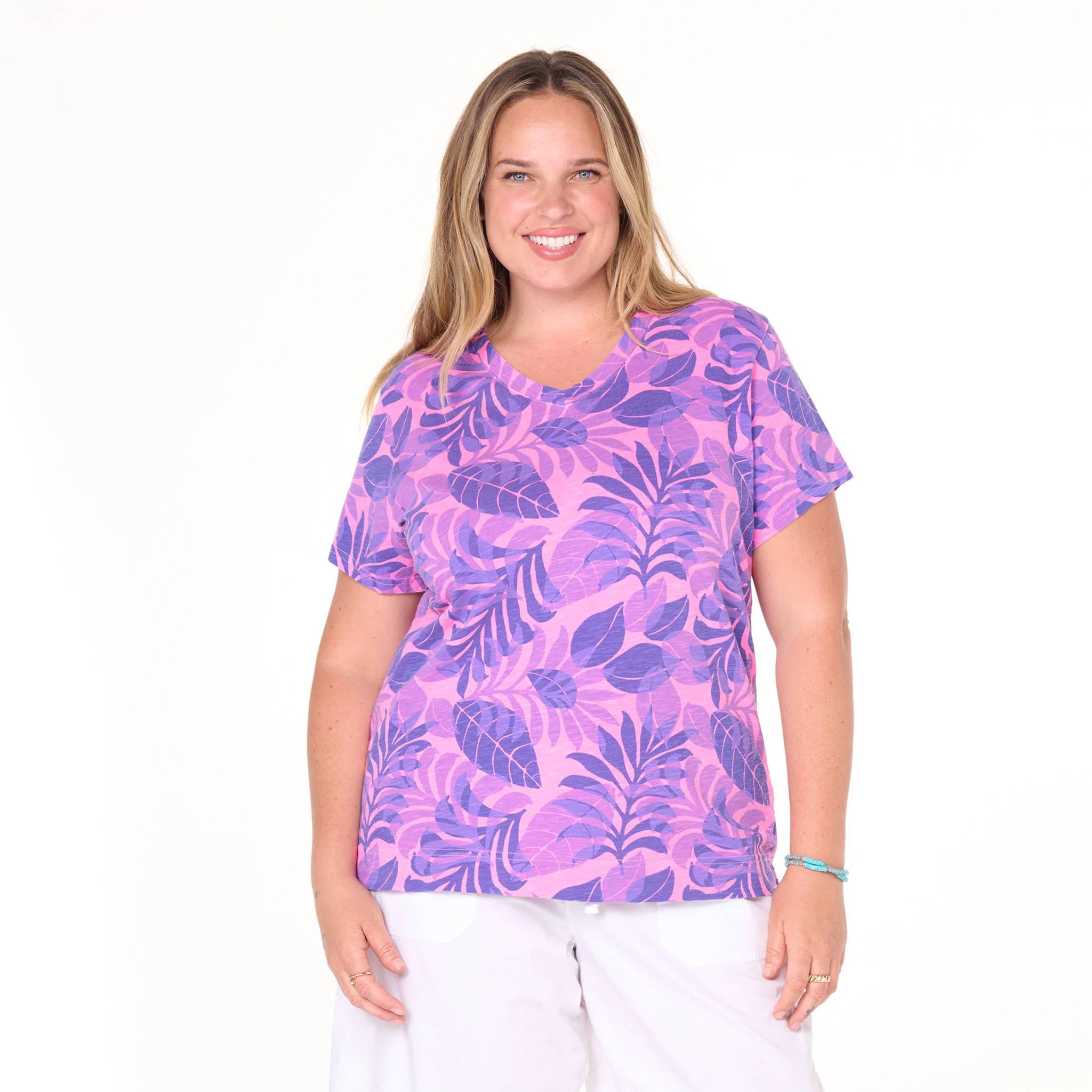 Fiji Palm Versatile T | Plus Size - Image 6