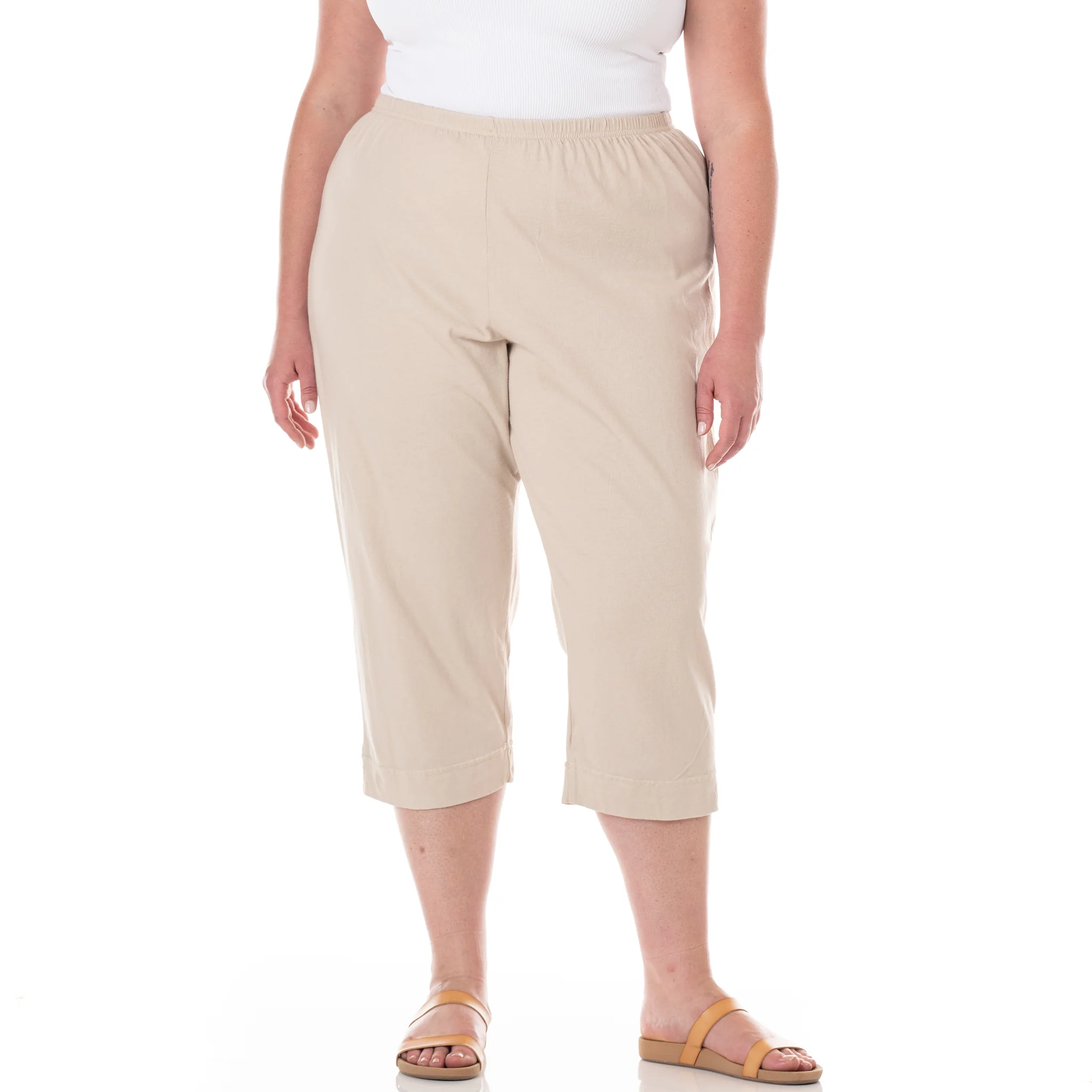 Jersey Capris | Plus Size - Image 13