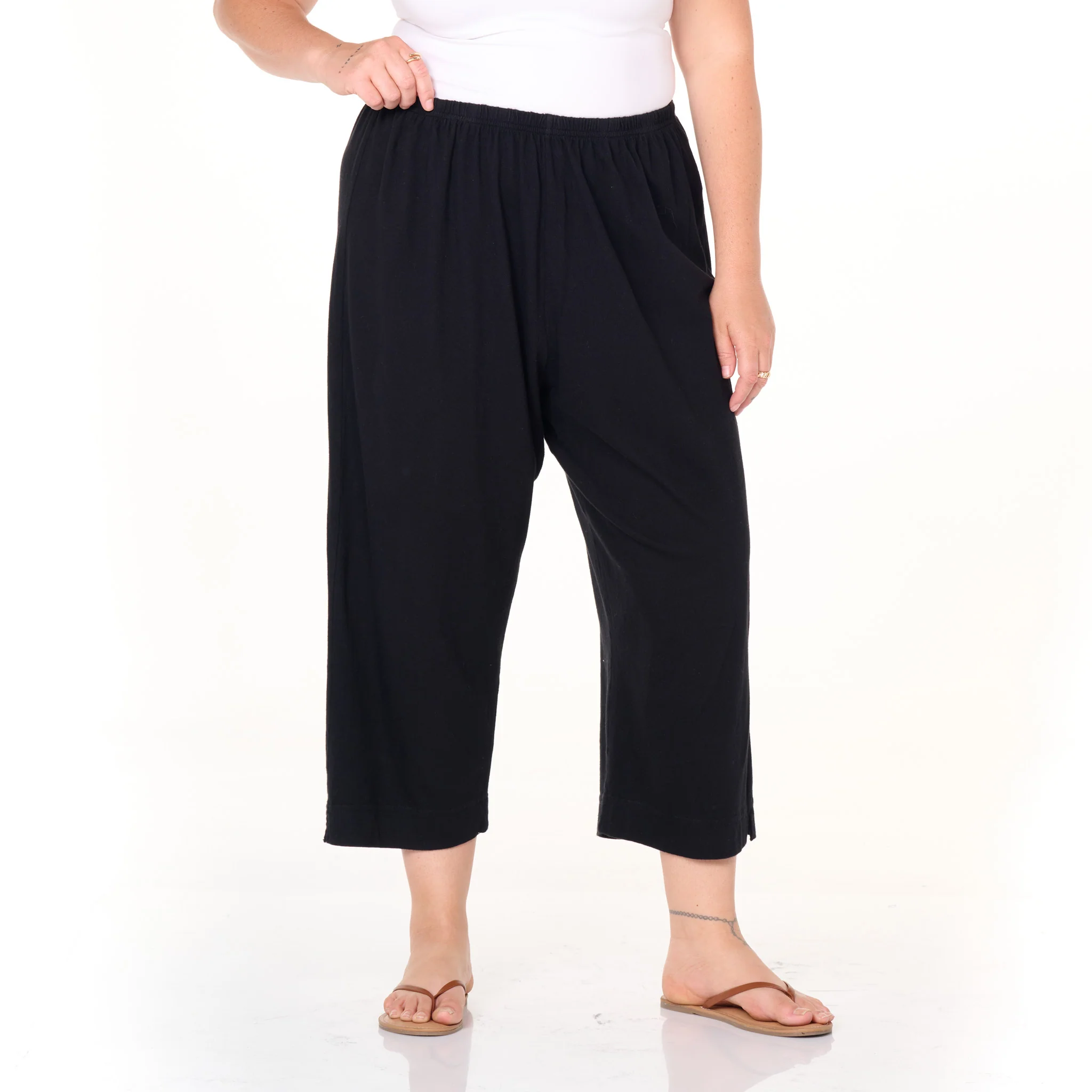 Jersey Capris | Plus Size - Image 16