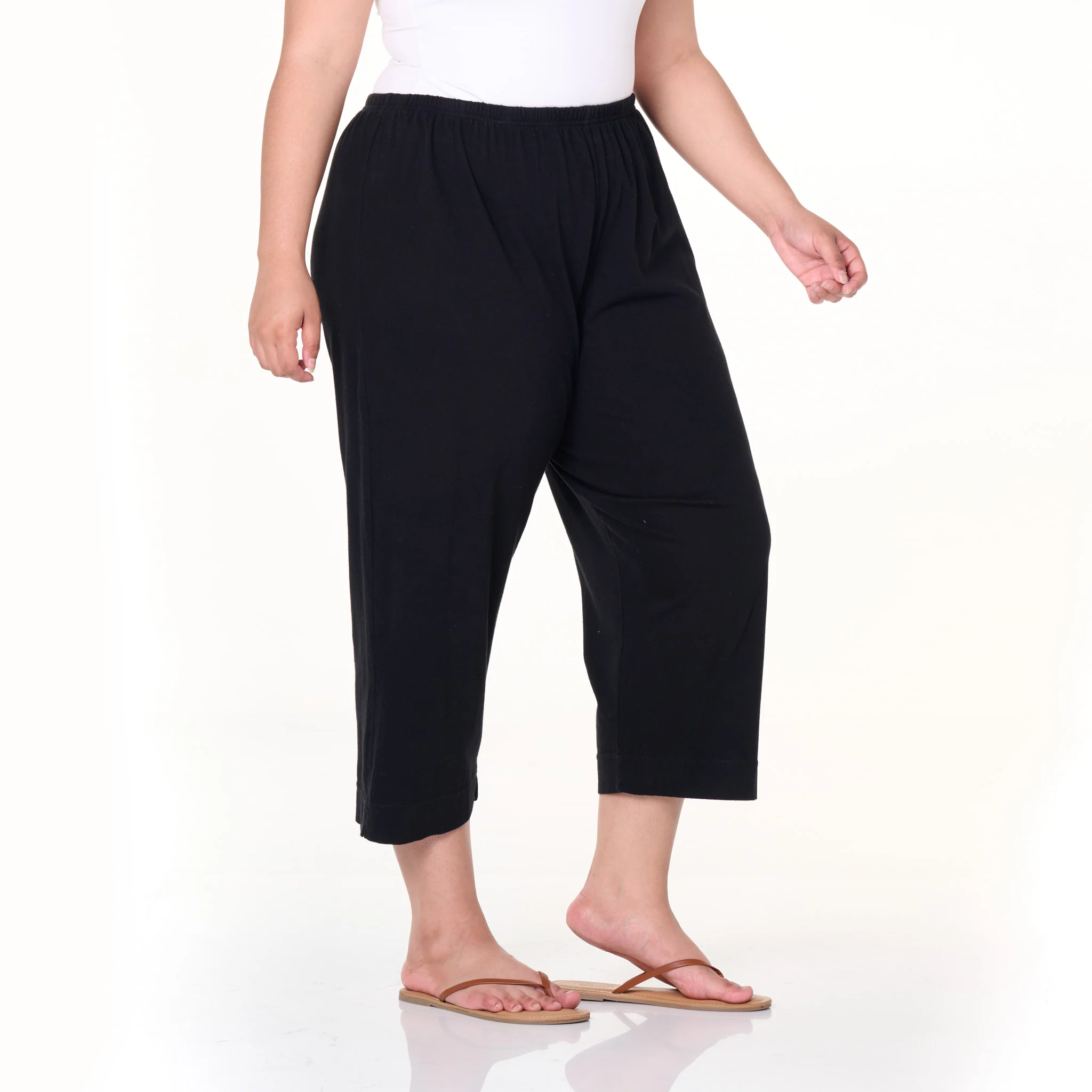 Jersey Capris | Plus Size - Image 5