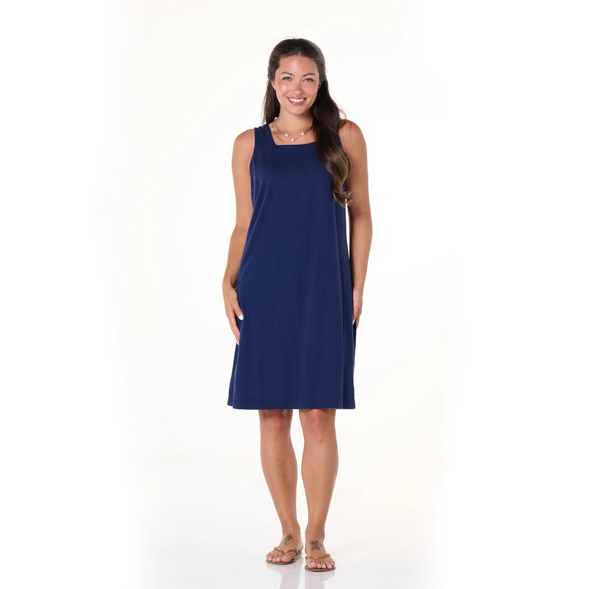 Square Neck Dress - Image 3