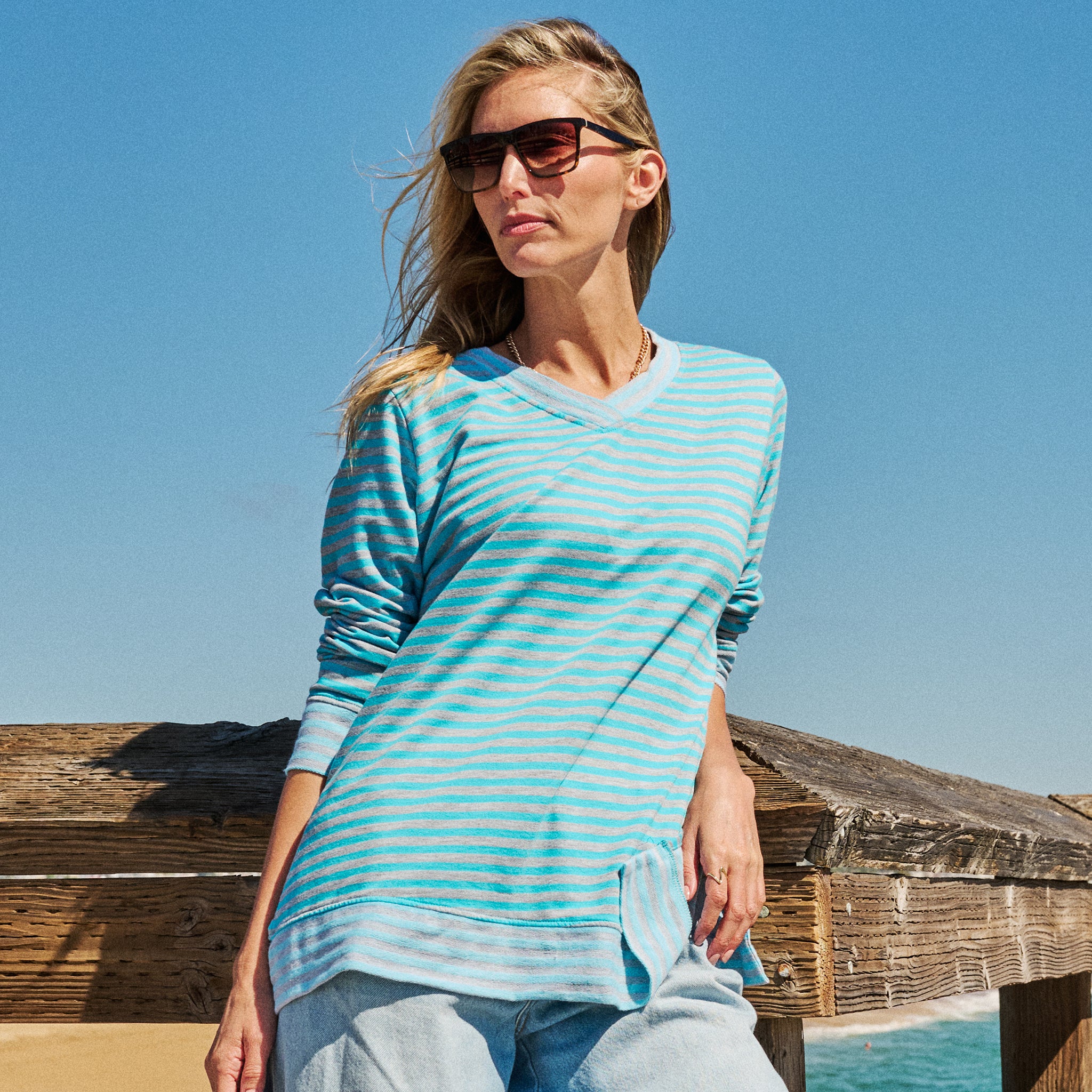 Striped Ana Tunic - Image 3